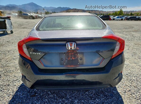 2HGFC2F57HH509494 2017 HONDA CIVIC Gray Vista trasera