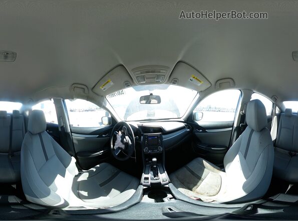 2HGFC2F57HH509494 2017 HONDA CIVIC Gray Vista de la etiqueta del VIN