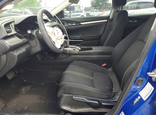 2HGFC2F57HH513187 2017 HONDA CIVIC Blue Вид салону спереду