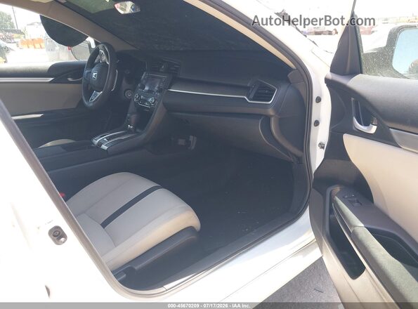 2HGFC2F57HH554824 2017 HONDA CIVIC White Front interior view