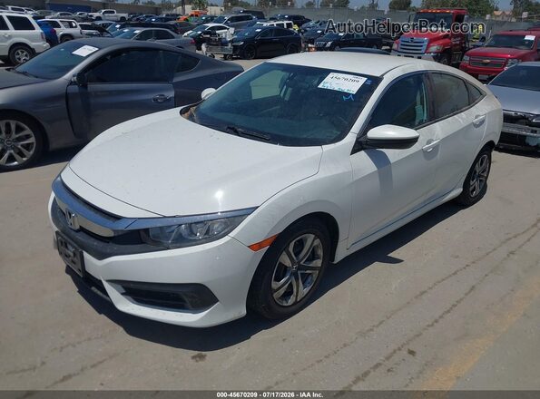 2HGFC2F57HH554824 2017 HONDA CIVIC White Front left