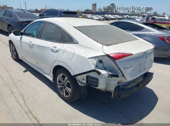 2HGFC2F57HH554824 2017 HONDA CIVIC White Rear left
