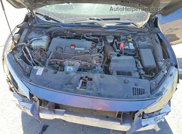 2HGFC2F57HH555746 2017 HONDA CIVIC Charcoal Vista interior trasera