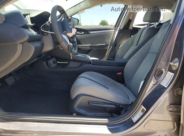 2HGFC2F57HH555746 2017 HONDA CIVIC Charcoal Vista interior delantera