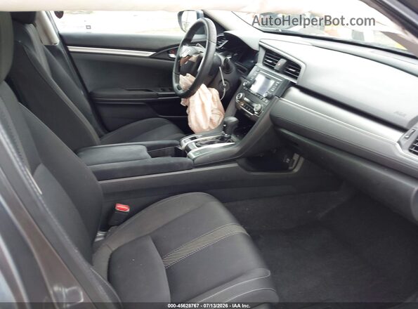 2HGFC2F57HH564334 2017 HONDA CIVIC Серый Вид салона спереди