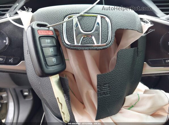 2HGFC2F57HH564334 2017 HONDA CIVIC Серый Вид панели приборов