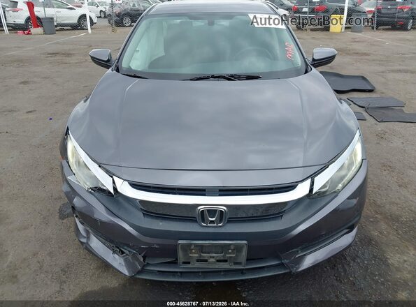2HGFC2F57HH564334 2017 HONDA CIVIC Серый Вид щитка приборов