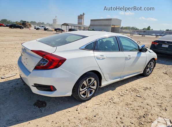 2HGFC2F57HH574247 2017 HONDA CIVIC Белый Задняя правая четверть