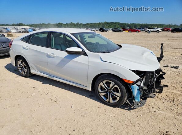 2HGFC2F57HH574247 2017 HONDA CIVIC Белый Передняя правая четверть