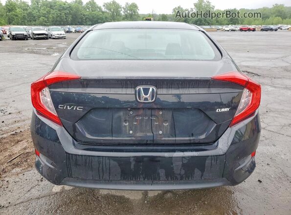 2HGFC2F57JH525717 2018 HONDA CIVIC Black Widok z tyłu