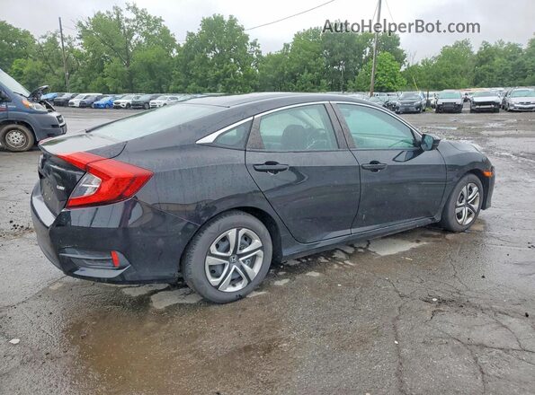 2HGFC2F57JH525717 2018 HONDA CIVIC Black Tył prawy