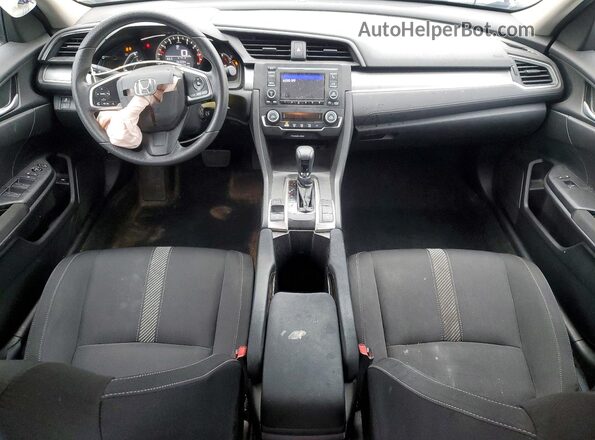 2HGFC2F57JH525717 2018 HONDA CIVIC Black Widok deski rozdzielczej