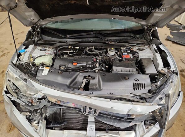 2HGFC2F57JH533171 2018 HONDA CIVIC Silver Rear interior view