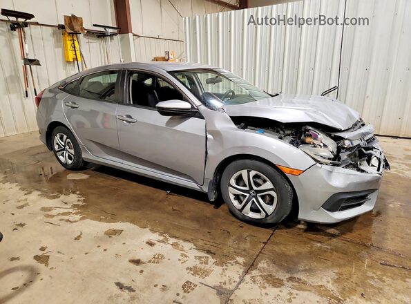 2HGFC2F57JH533171 2018 HONDA CIVIC Silver Front right
