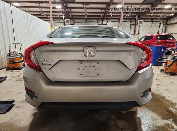 2HGFC2F57JH533171 2018 HONDA CIVIC Silver Rear view
