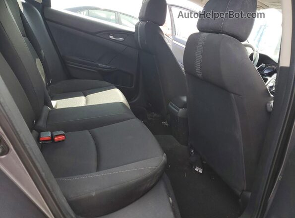 2HGFC2F57JH547927 2018 HONDA CIVIC Gray Հետևի նստատեղերի տեսք