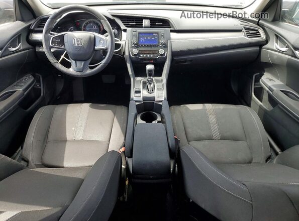2HGFC2F57JH547927 2018 HONDA CIVIC Gray Առջևի վահանակի տեսք
