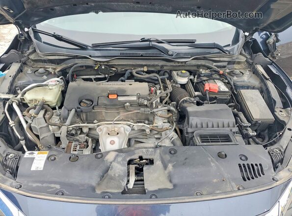 2HGFC2F57JH548527 2018 HONDA CIVIC Charcoal Vista interior trasera