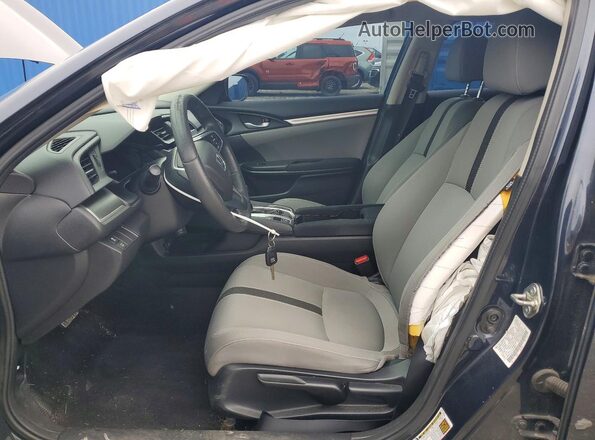 2HGFC2F57JH548527 2018 HONDA CIVIC Charcoal Vista interior delantera