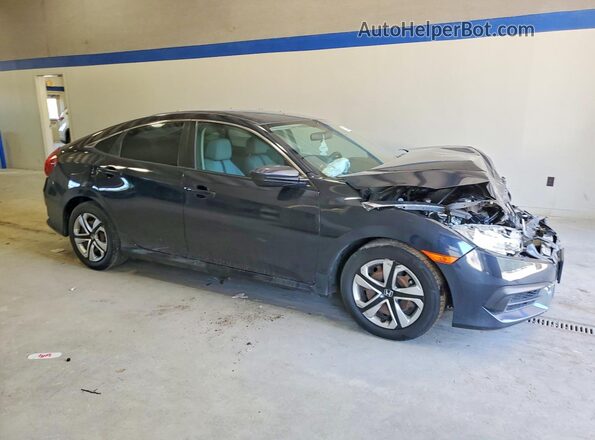 2HGFC2F57JH550780 2018 HONDA CIVIC Charcoal წინა მარჯვენა
