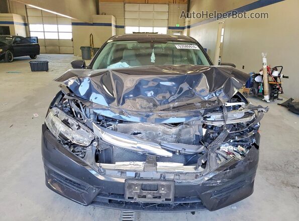 2HGFC2F57JH550780 2018 HONDA CIVIC Charcoal წინა ხედი