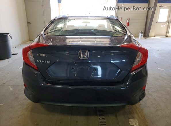 2HGFC2F57JH550780 2018 HONDA CIVIC Charcoal უკანა ხედი