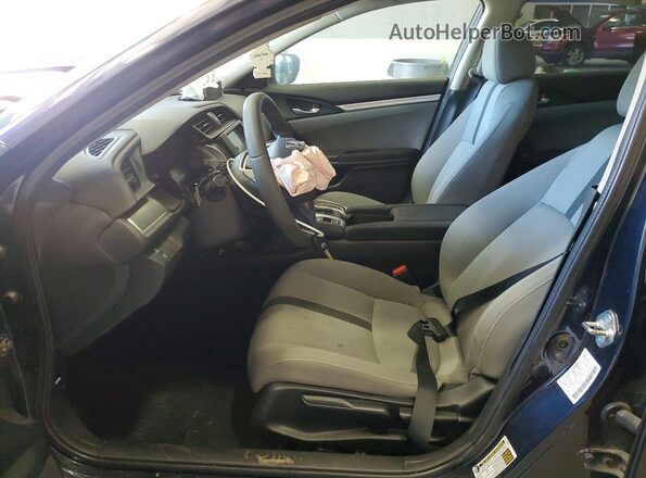 2HGFC2F57JH550780 2018 HONDA CIVIC Charcoal წინა სალონის ხედი