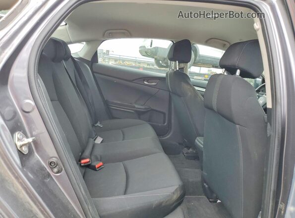 2HGFC2F57JH560614 2018 HONDA CIVIC Gray Вид задніх сидінь