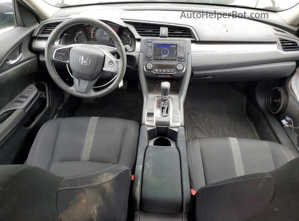 2HGFC2F57JH560614 2018 HONDA CIVIC Gray Вид панелі приладів