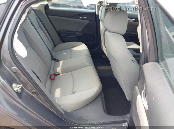 2HGFC2F57JH571287 2018 HONDA CIVIC Gray Vista de la etiqueta del VIN