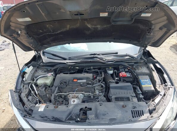 2HGFC2F57JH571287 2018 HONDA CIVIC Gray Vista trasera