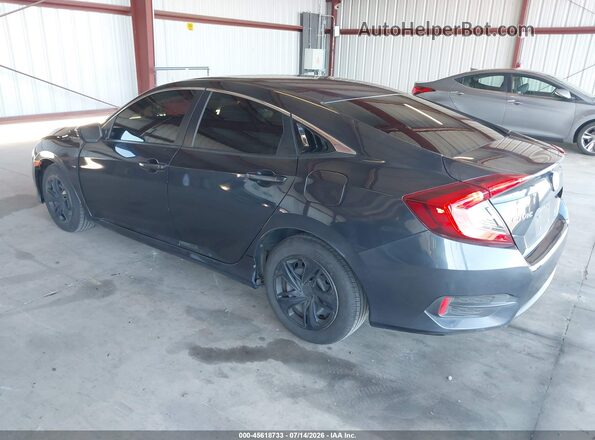2HGFC2F57JH573041 2018 HONDA CIVIC Blue Задня ліва чверть