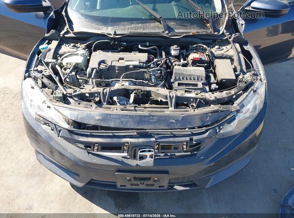 2HGFC2F57JH573041 2018 HONDA CIVIC Blue Вид ззаду