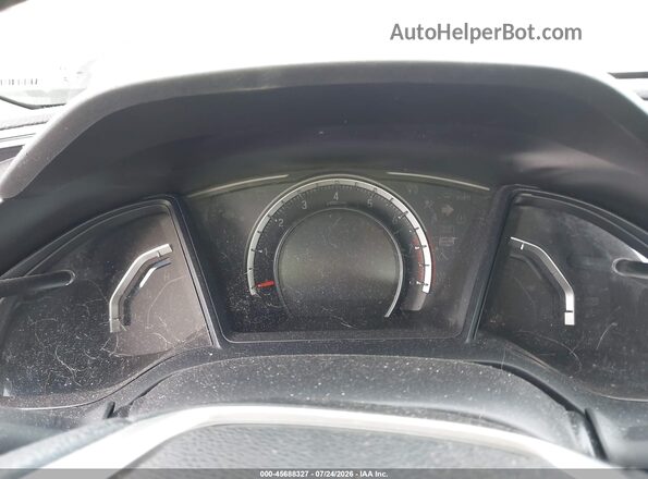 2HGFC2F57JH574075 2018 HONDA CIVIC Gray Rear seats view