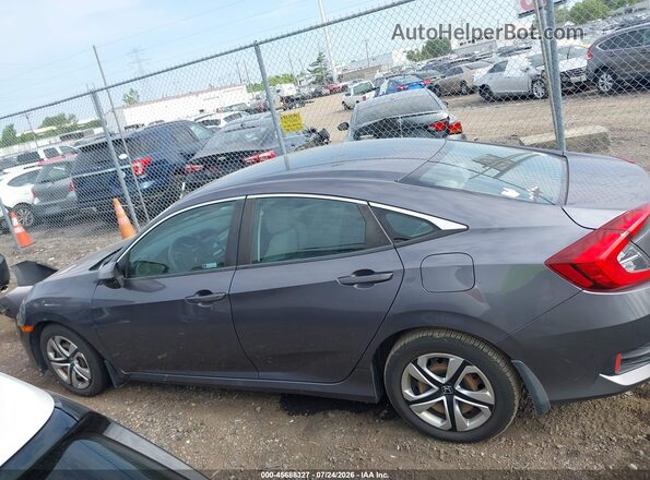 2HGFC2F57JH574075 2018 HONDA CIVIC Gray 360 interior view