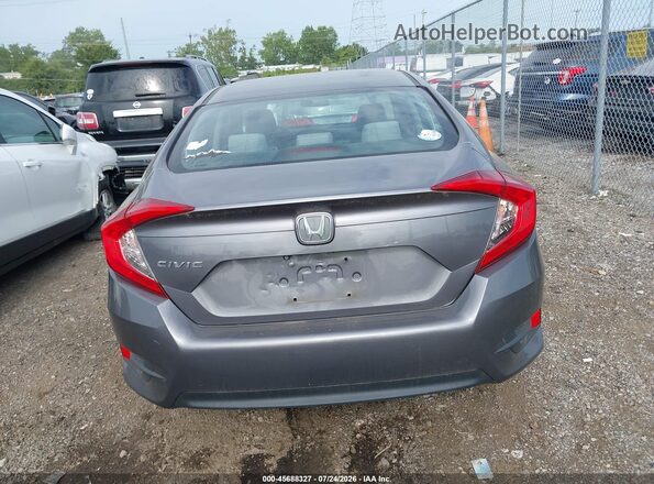2HGFC2F57JH574075 2018 HONDA CIVIC Gray 