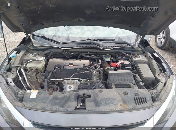 2HGFC2F57JH574075 2018 HONDA CIVIC Gray Rear view