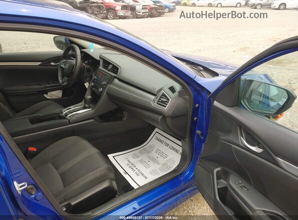 2HGFC2F57JH581348 2018 HONDA CIVIC Blue Front interior view