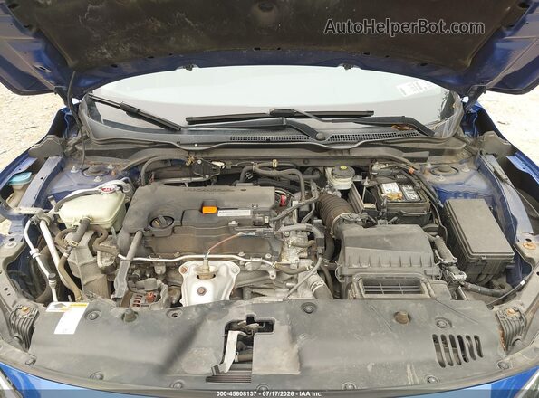 2HGFC2F57JH581348 2018 HONDA CIVIC Blue Rear view
