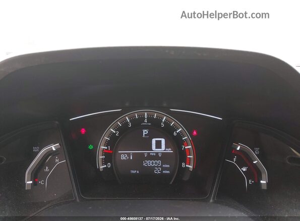 2HGFC2F57JH581348 2018 HONDA CIVIC Blue Rear seats view
