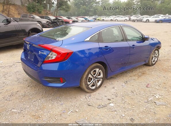 2HGFC2F57JH581348 2018 HONDA CIVIC Blue Rear right