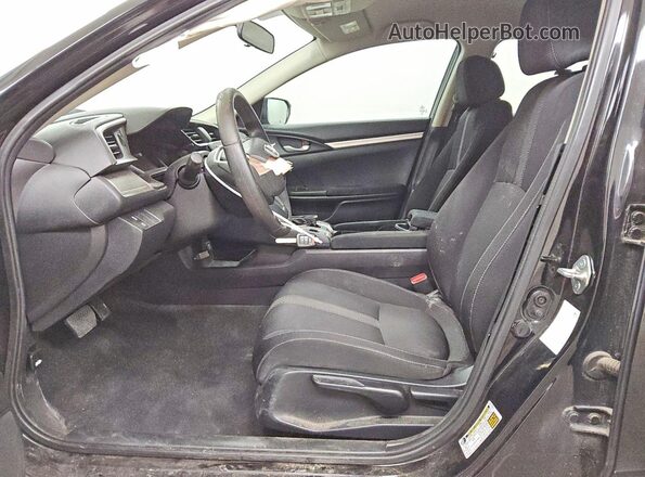 2HGFC2F57JH583584 2018 HONDA CIVIC Black Vista interior delantera