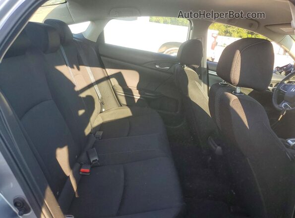 2HGFC2F58GH514444 2016 HONDA CIVIC Silver უკანა სავარძლების ხედი
