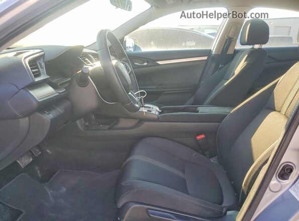 2HGFC2F58GH514444 2016 HONDA CIVIC Silver წინა სალონის ხედი