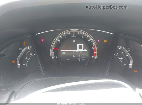 2HGFC2F58GH521264 2016 HONDA CIVIC Серебряный Вид задних сидений