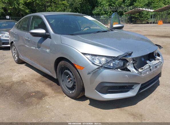 2HGFC2F58GH521264 2016 HONDA CIVIC Серебряный Вид спереди