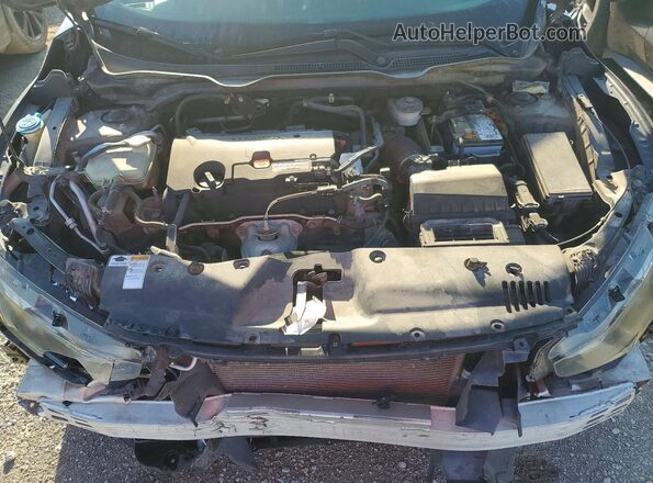 2HGFC2F58GH528232 2016 HONDA CIVIC Black Rear interior view