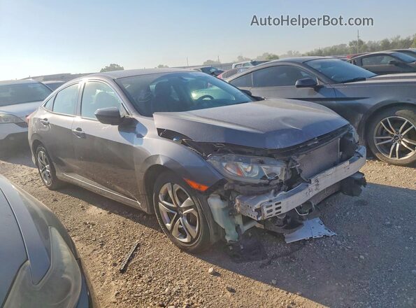 2HGFC2F58GH528232 2016 HONDA CIVIC Black Front right