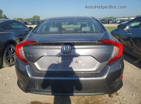2HGFC2F58GH528232 2016 HONDA CIVIC Black Rear view