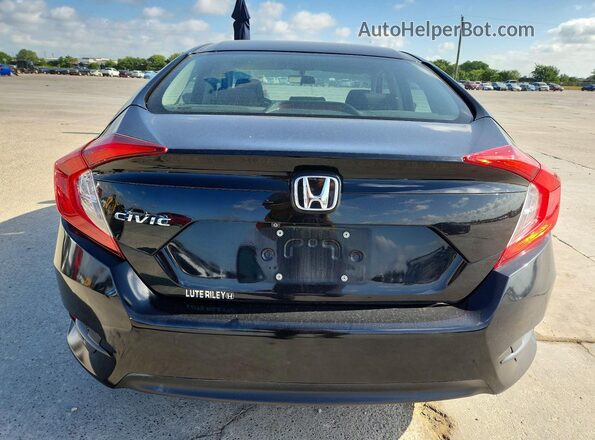 2HGFC2F58GH538422 2016 HONDA CIVIC Black Հետևի տեսք